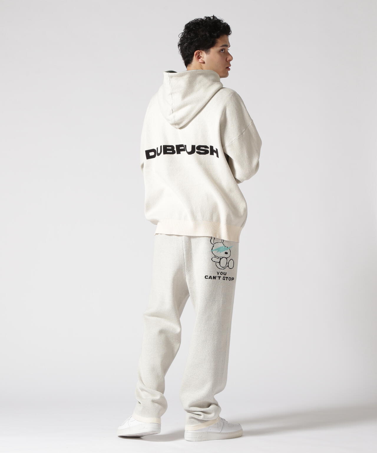 TAIN DOUBLE PUSH/タインダブルプッシュ/Exc. KNIT HOODIE