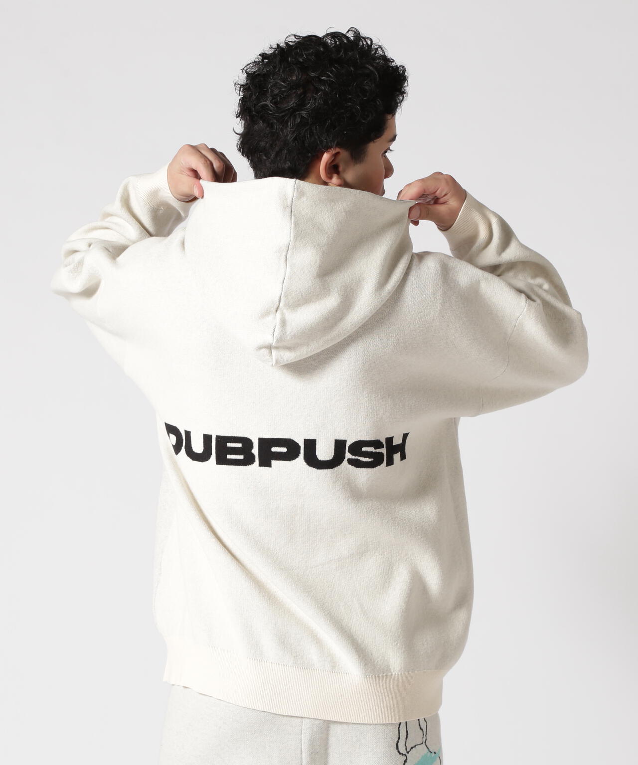 TAIN DOUBLE PUSH/タインダブルプッシュ/Exc. KNIT HOODIE