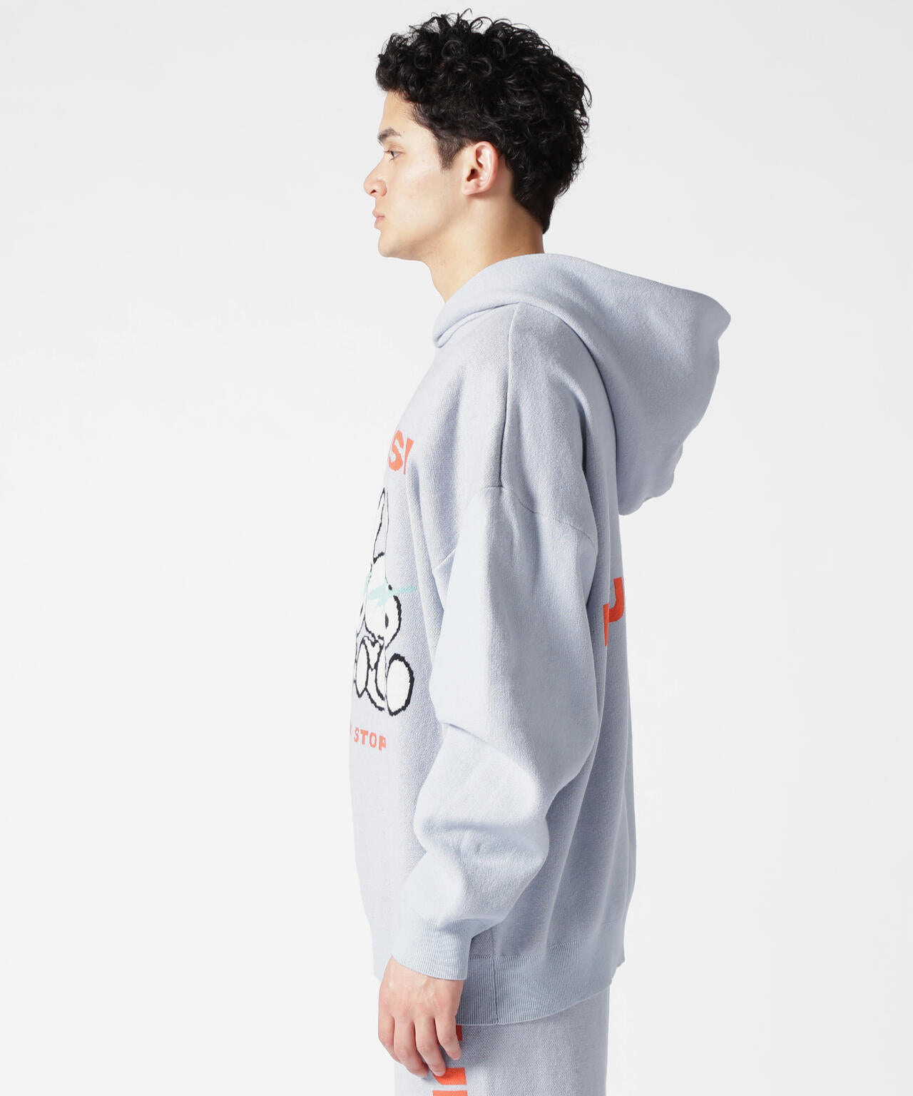 TAIN DOUBLE PUSH/タインダブルプッシュ/Exc. KNIT HOODIE