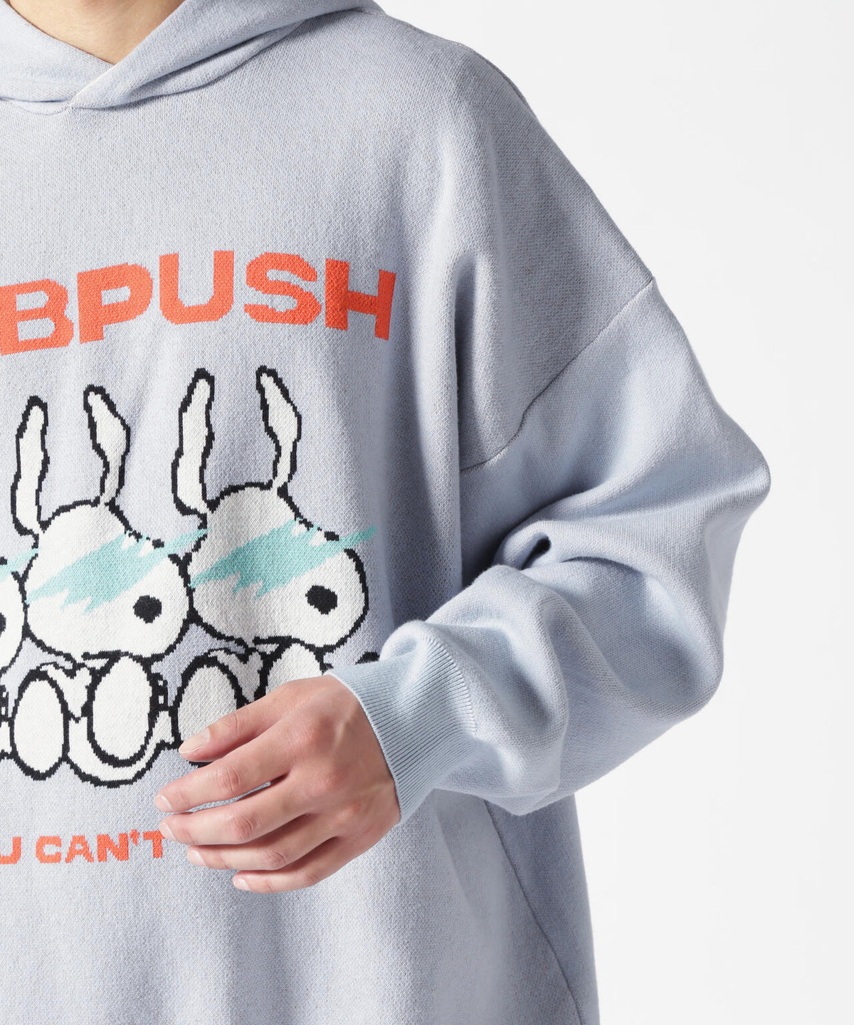 TAIN DOUBLE PUSH/タインダブルプッシュ/Exc. KNIT HOODIE