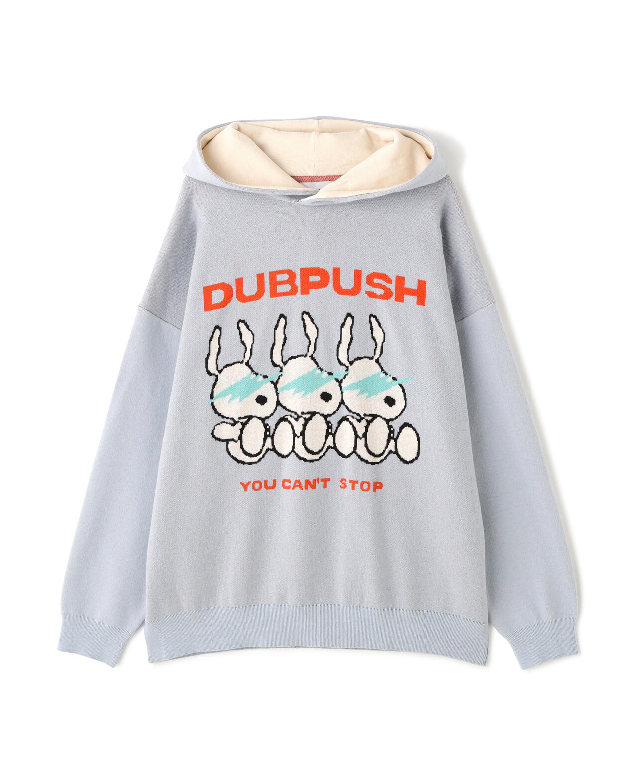 TAIN DOUBLE PUSH/タインダブルプッシュ/Exc. KNIT HOODIE
