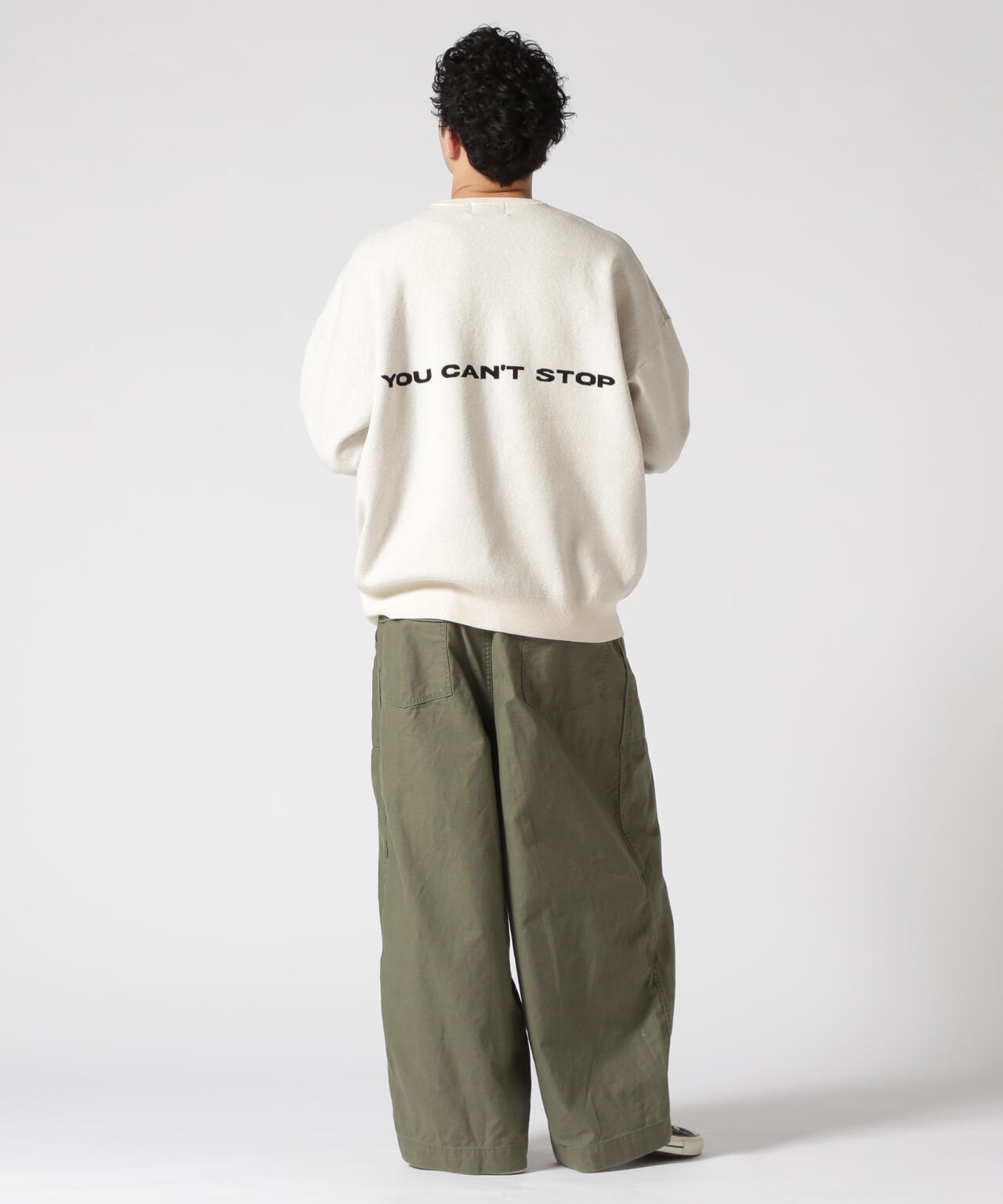 TAIN DOUBLE PUSH/タインダブルプッシュ/Exc. CREW KNIT