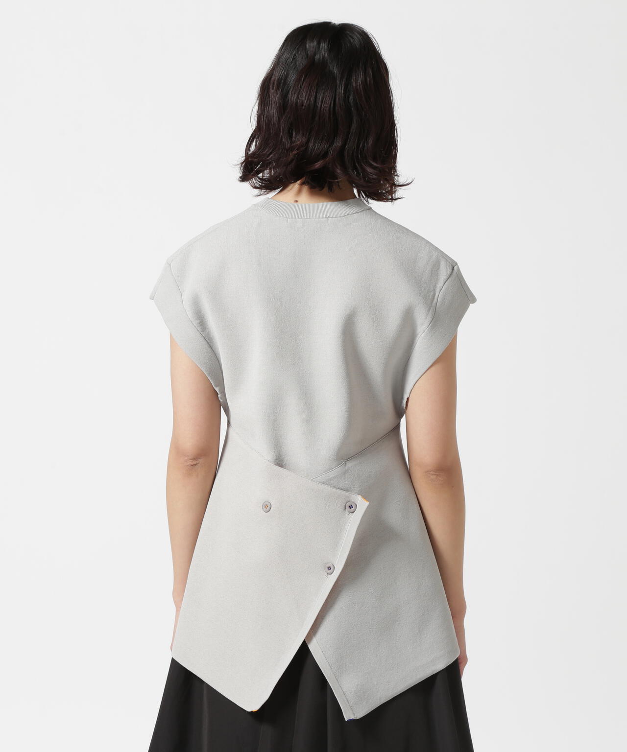 UN3D./アンスリード/MULTICOLOR 2WAY CAPE VEST/2WAYケープベスト