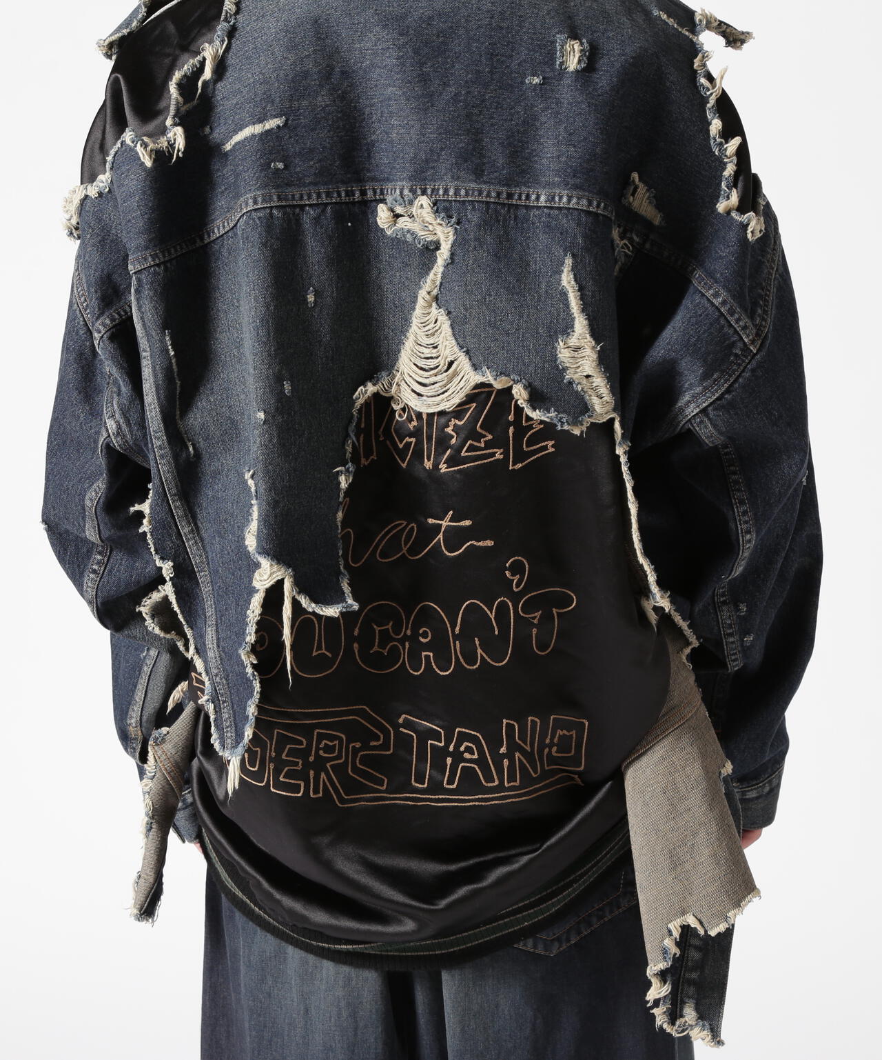 Maison MIHARAYASUHIRO/メゾン ミハラヤスヒロ/Stadium Jacket Layered Denim Jacket