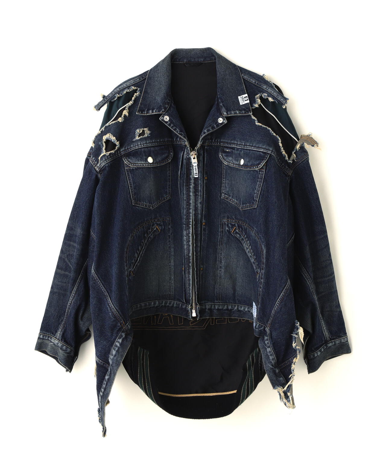 Maison MIHARAYASUHIRO/メゾン ミハラヤスヒロ/Stadium Jacket Layered Denim Jacket