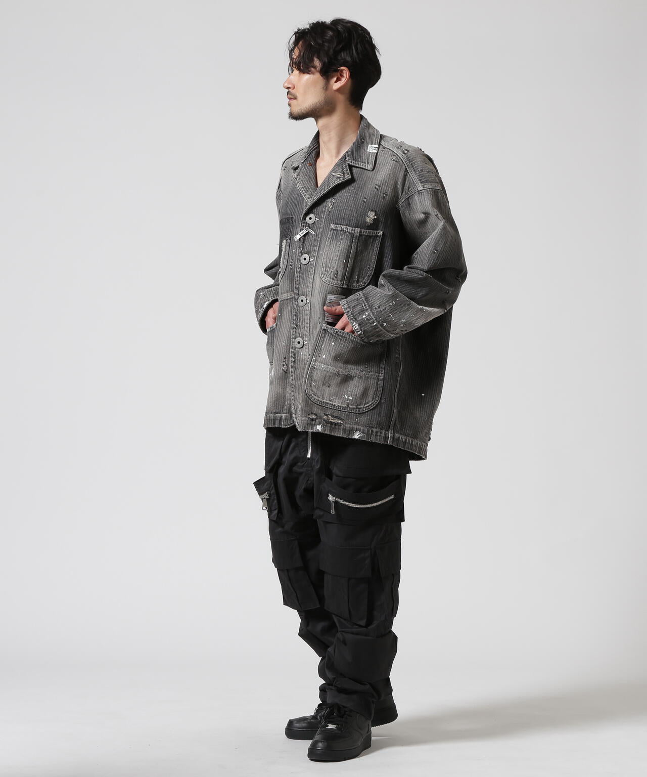 Maison MIHARAYASUHIRO/メゾン ミハラヤスヒロ/AGED CHORE JACKET