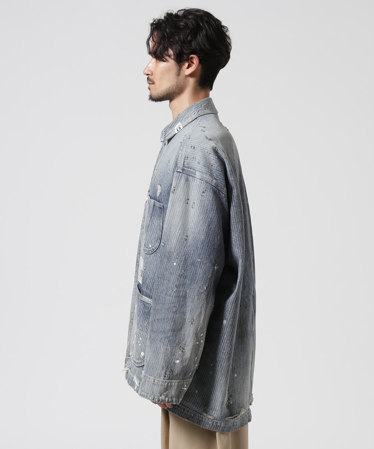 Maison MIHARAYASUHIRO/メゾン ミハラヤスヒロ/AGED CHORE JACKET