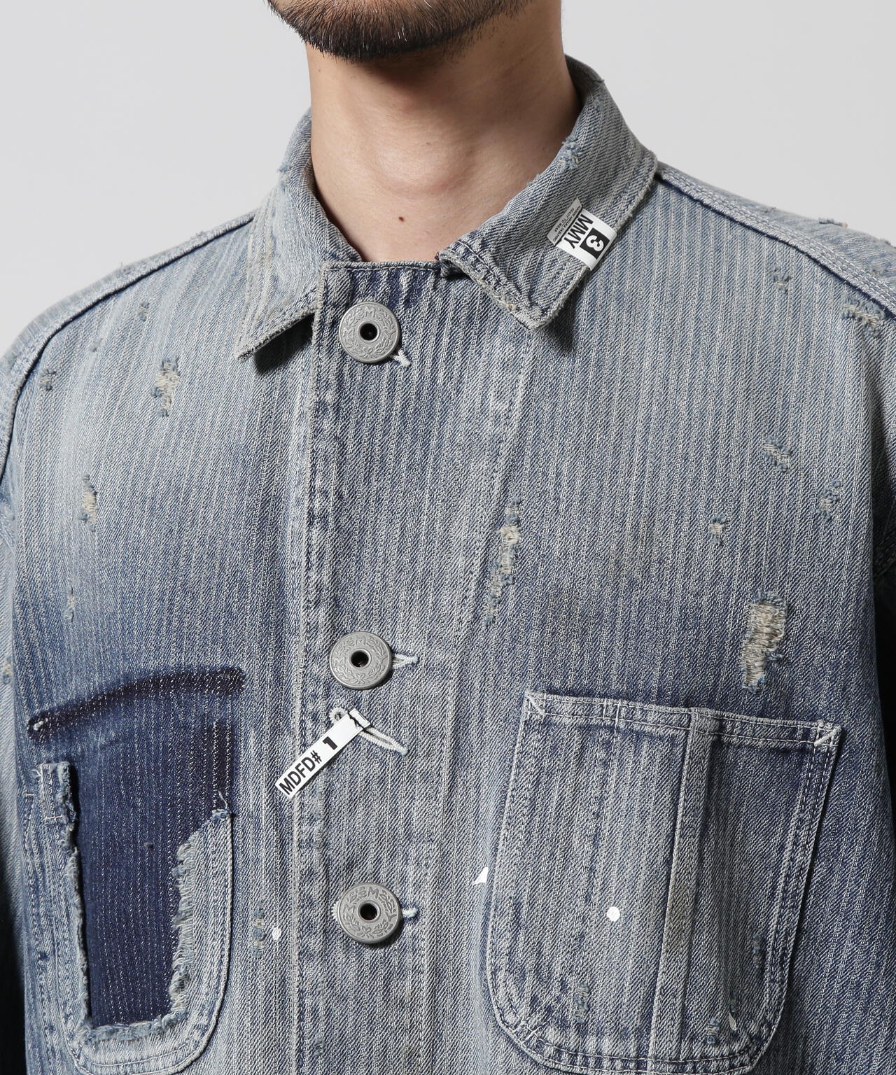Maison MIHARAYASUHIRO/メゾン ミハラヤスヒロ/AGED CHORE JACKET