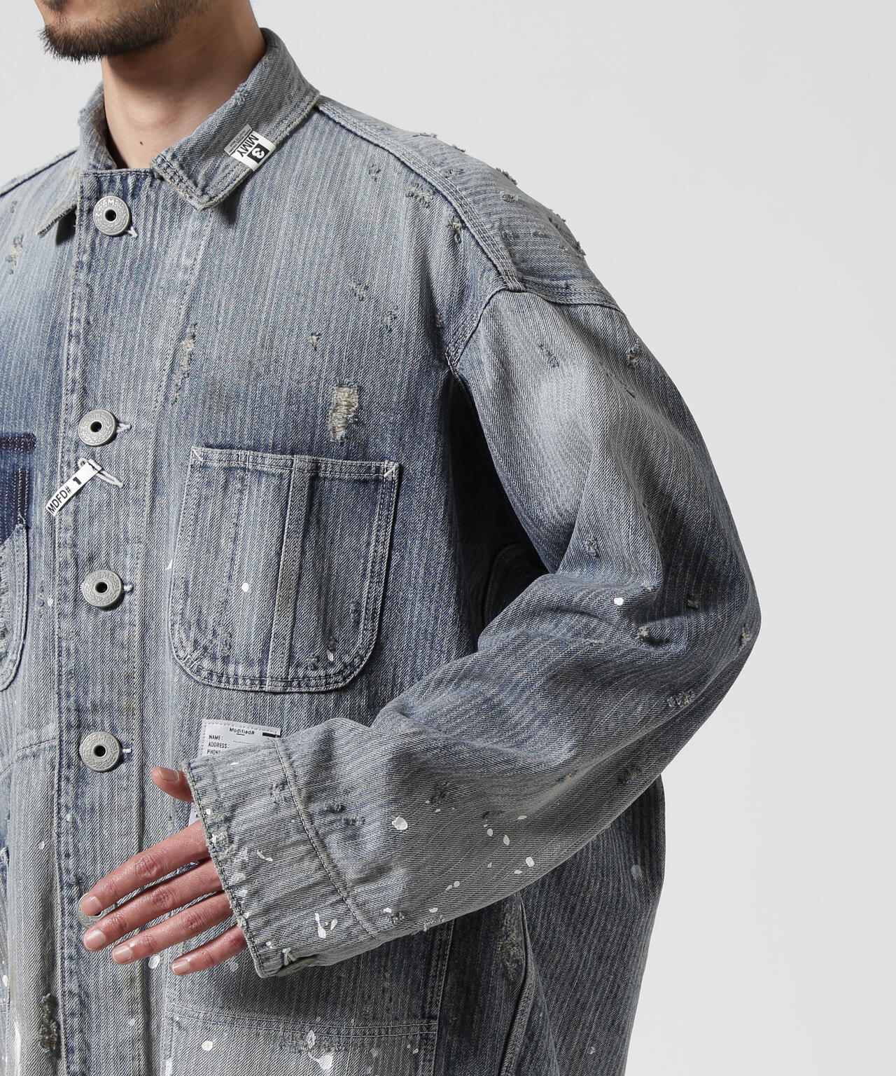 Maison MIHARAYASUHIRO/メゾン ミハラヤスヒロ/AGED CHORE JACKET