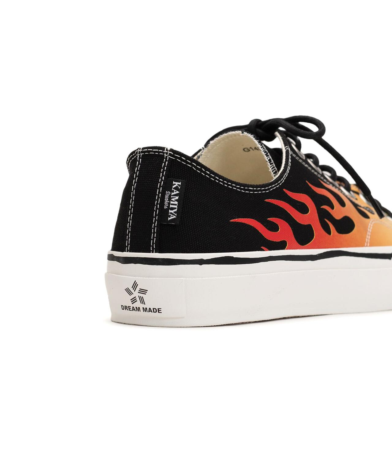 KAMIYA/カミヤ/JoeyFire Pattern Vulcanized Sneaker
