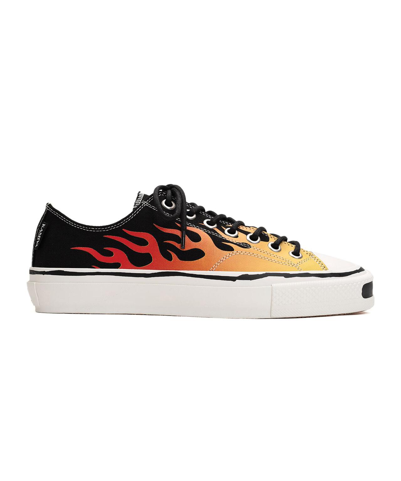KAMIYA/カミヤ/JoeyFire Pattern Vulcanized Sneaker