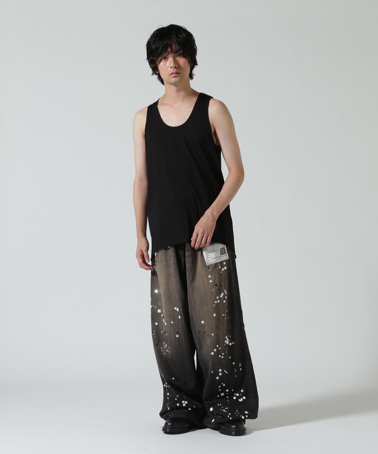Maison MIHARAYASUHIRO/メゾン ミハラヤスヒロ/EMBELLISED JEANS