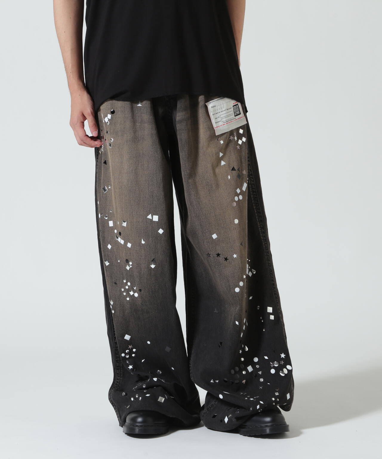 Maison MIHARAYASUHIRO/メゾン ミハラヤスヒロ/EMBELLISED JEANS