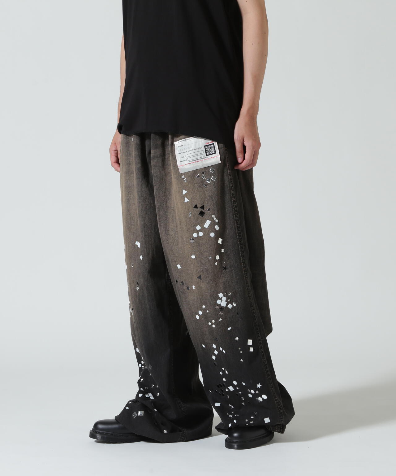 Maison MIHARAYASUHIRO/メゾン ミハラヤスヒロ/EMBELLISED JEANS