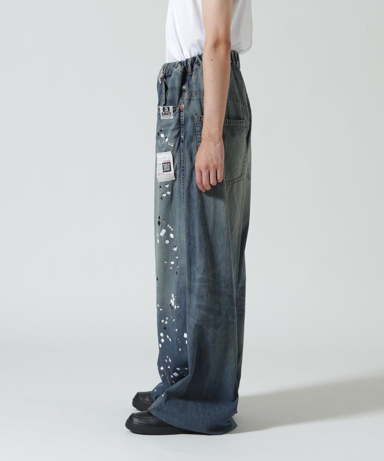 Maison MIHARAYASUHIRO/メゾン ミハラヤスヒロ/EMBELLISED JEANS