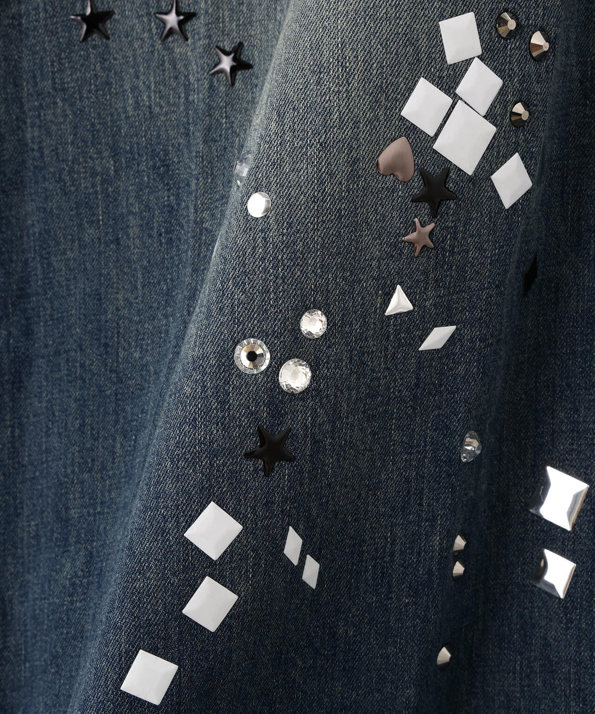 Maison MIHARAYASUHIRO/メゾン ミハラヤスヒロ/EMBELLISED JEANS