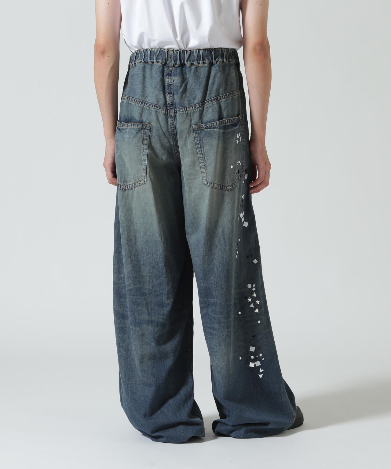 Maison MIHARAYASUHIRO/メゾン ミハラヤスヒロ/EMBELLISED JEANS