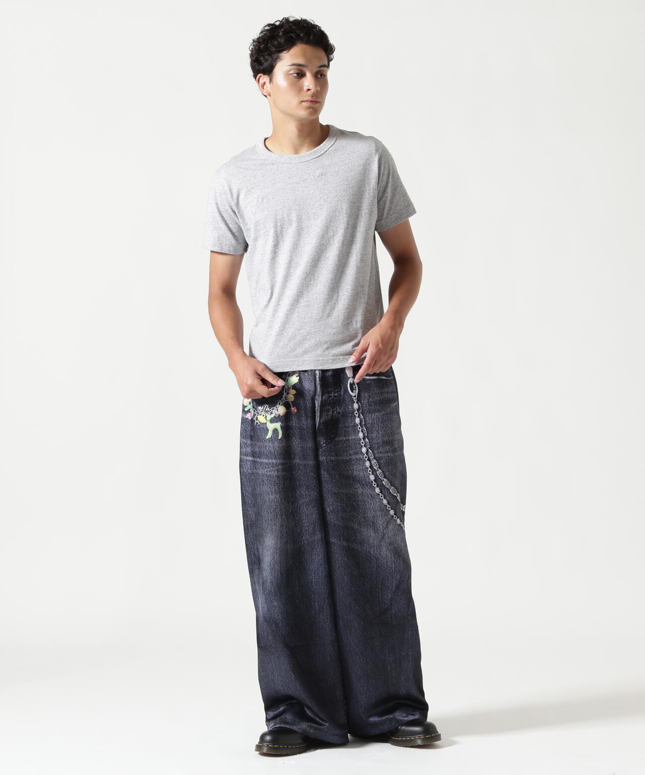 TALKING ABOUT THE ABSTRACTION/別注プリントデニム