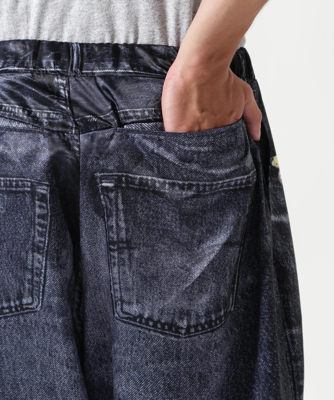 TALKING ABOUT THE ABSTRACTION/別注プリントデニム