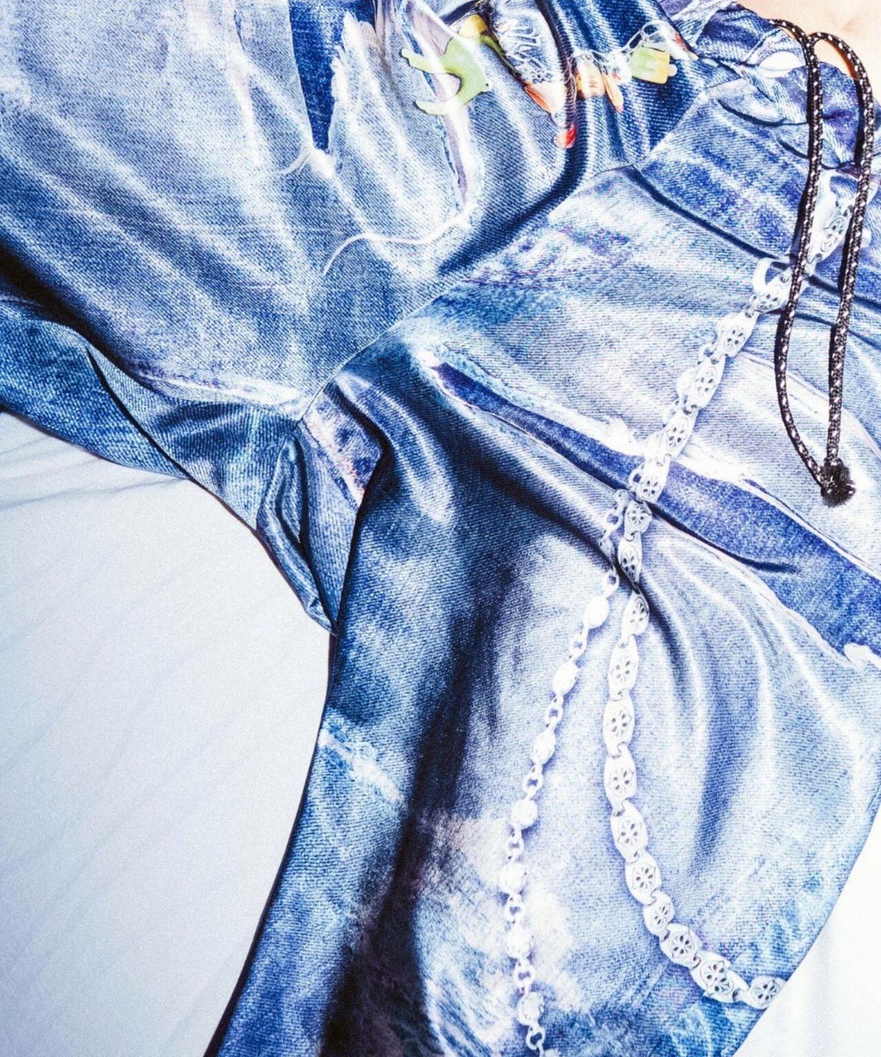 TALKING ABOUT THE ABSTRACTION/別注プリントデニム