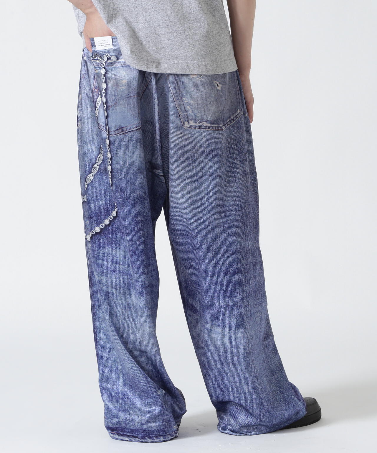 TALKING ABOUT THE ABSTRACTION/別注プリントデニム