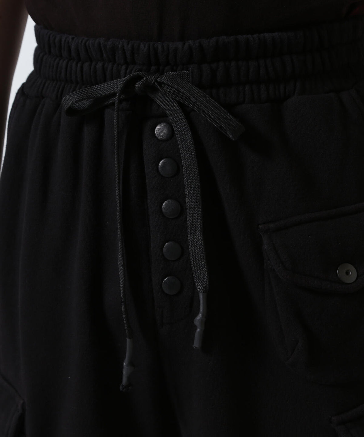 KMRii/ケムリ/White Flame Wide Sweat Pants