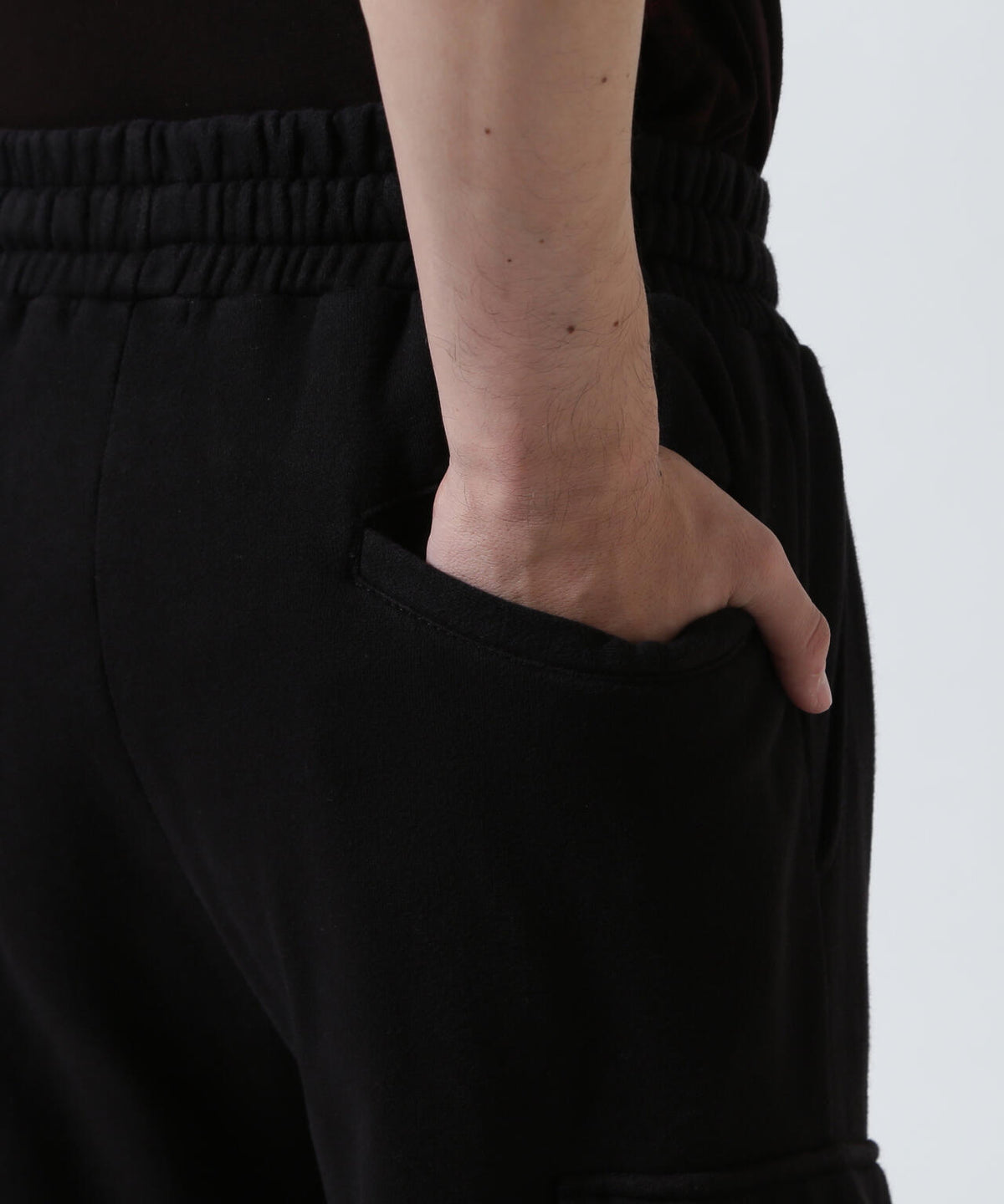 KMRii/ケムリ/White Flame Wide Sweat Pants