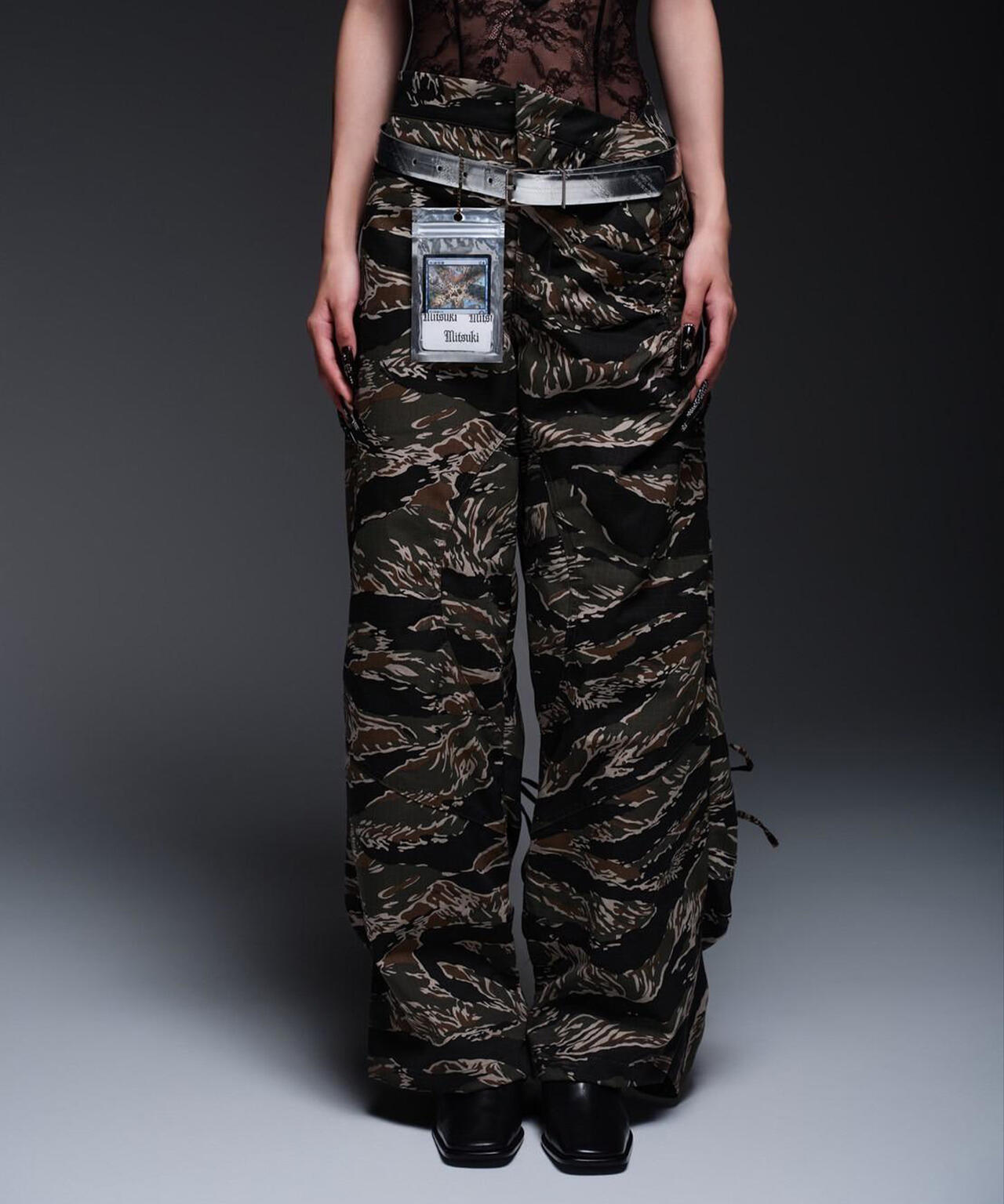 MITSUKI/ミツキ/WAIST V MILITARY PANTS