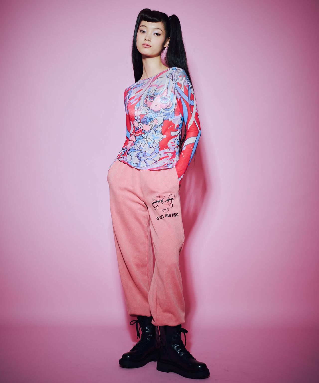 ANNA SUI NYC/アナ スイ エヌワイシー/『×寺田てら』TERAスウェットパンツ