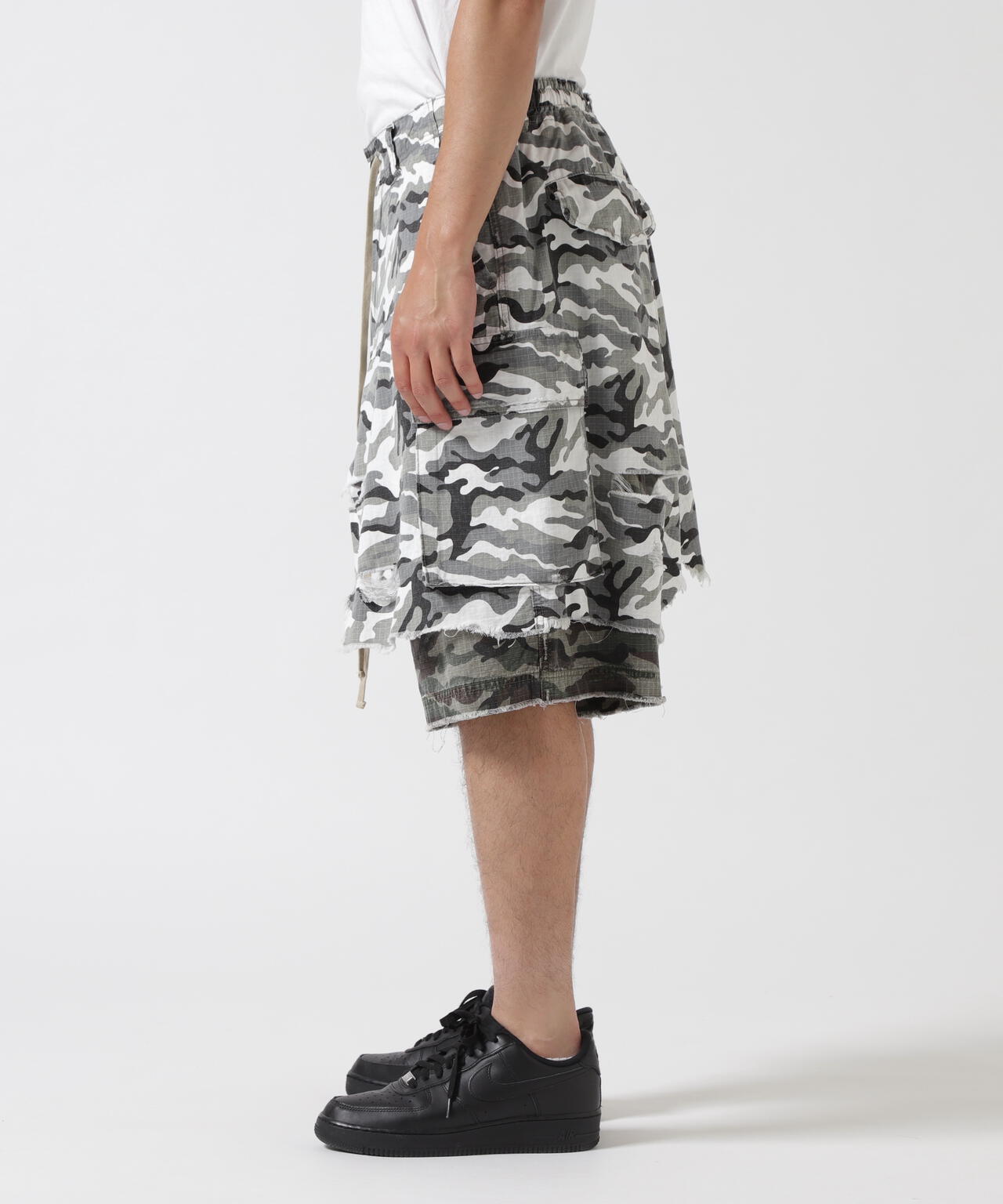 FR(13)NDS/フレンズ/FAKE LAYERED CARGO SHORTS