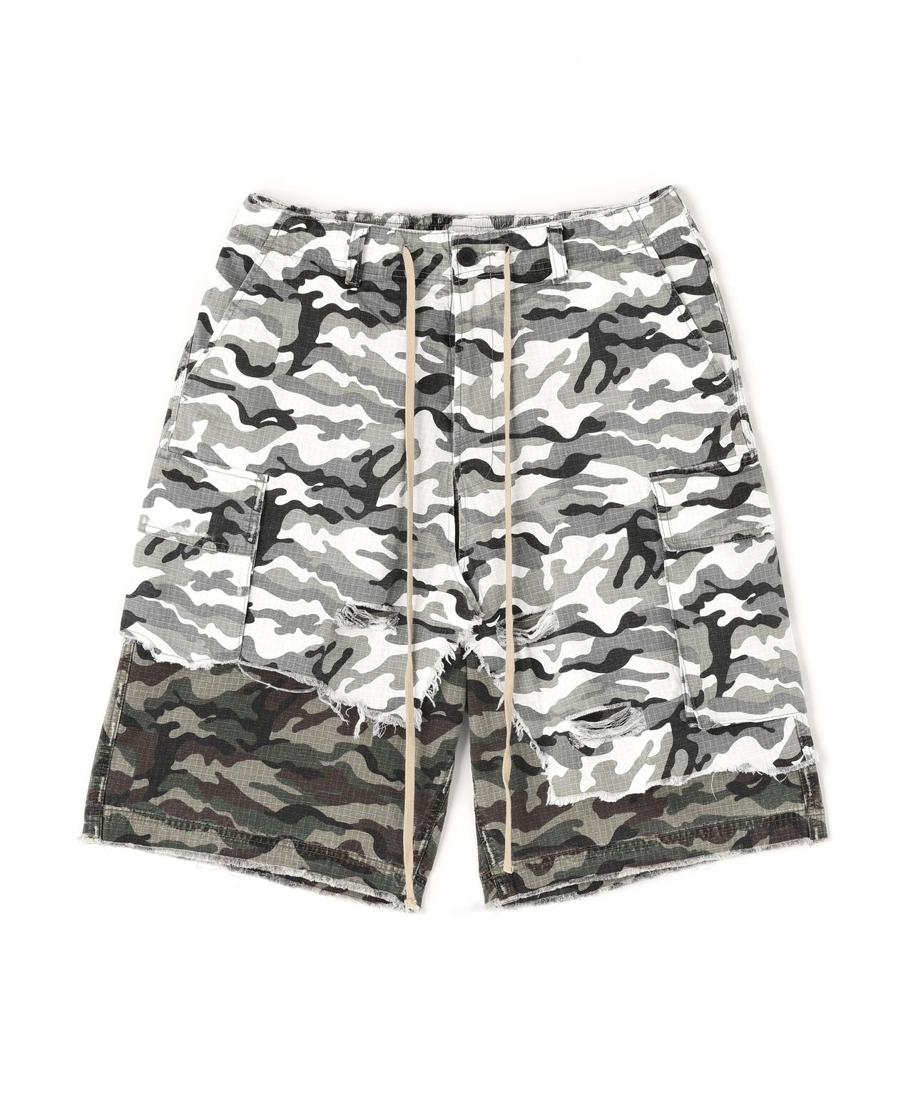 FR(13)NDS/フレンズ/FAKE LAYERED CARGO SHORTS