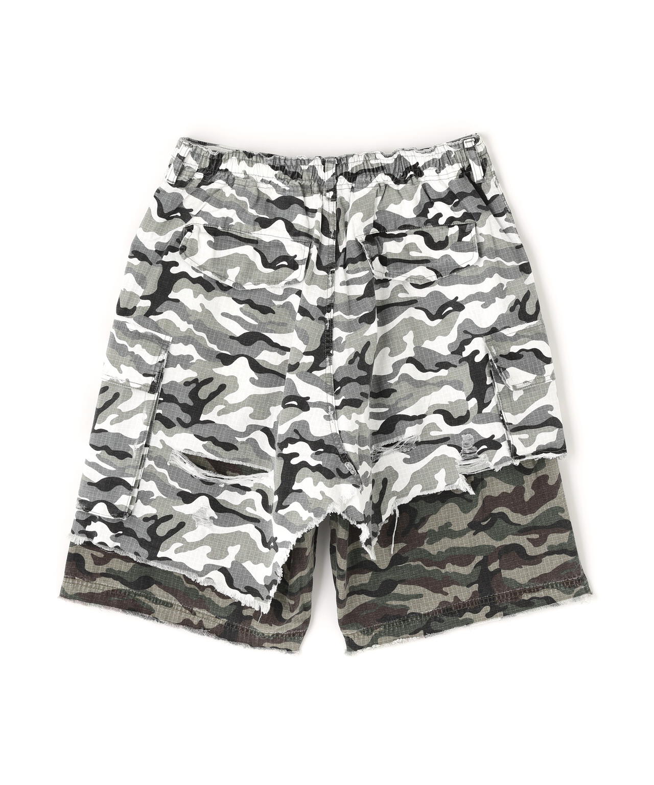 FR(13)NDS/フレンズ/FAKE LAYERED CARGO SHORTS