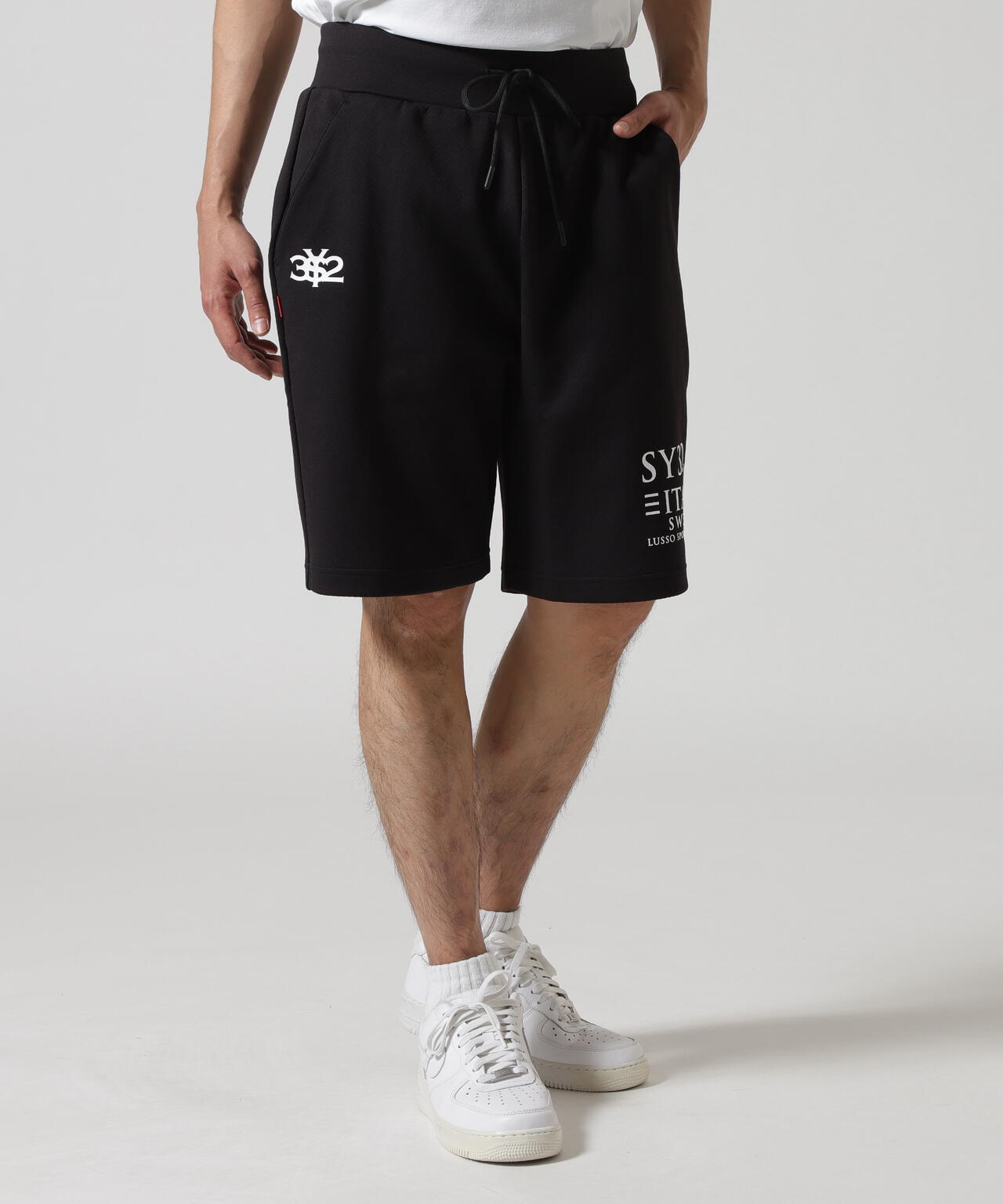 SY32 by SWEET YEARS/SPIRAL KNIT SHORT PANTS