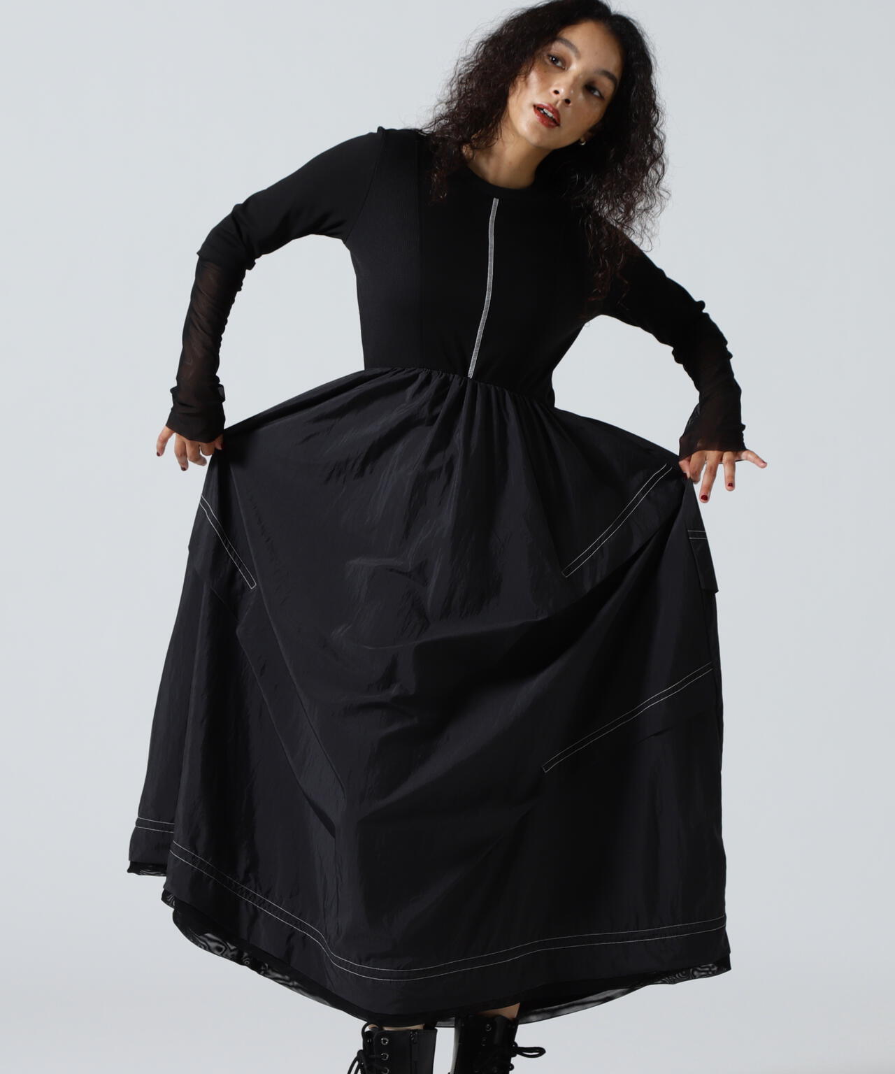 AULA AILA/アウラアイラ/WAIST SWITCHING ONE PIECE