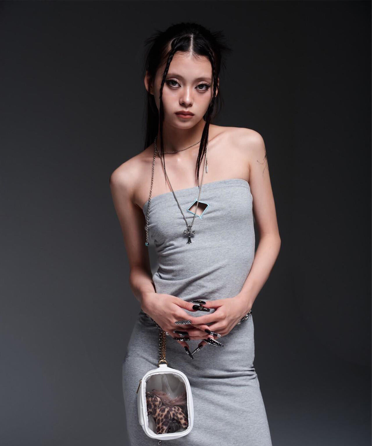 MITSUKI/ミツキ/BUST POINT FIT DRESS