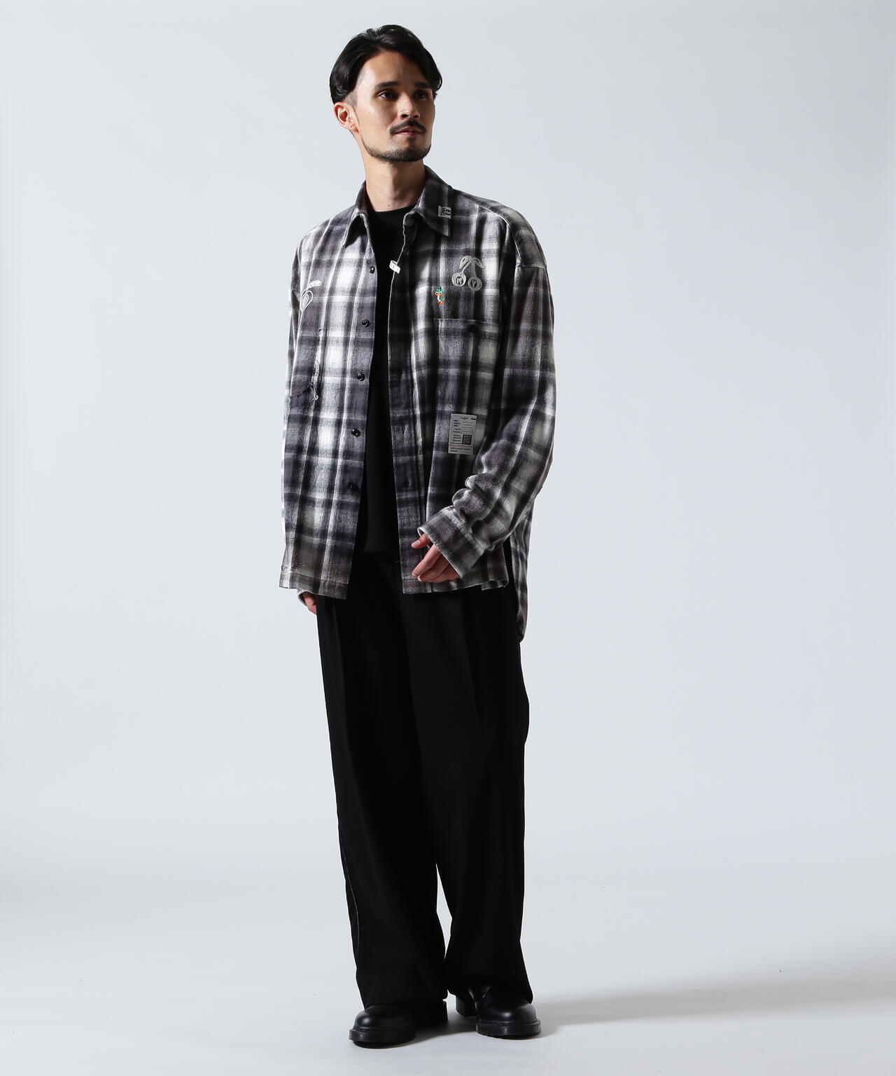 Maison MIHARAYASUHIRO/メゾン ミハラヤスヒロ/Vintage Like Check Shirt
