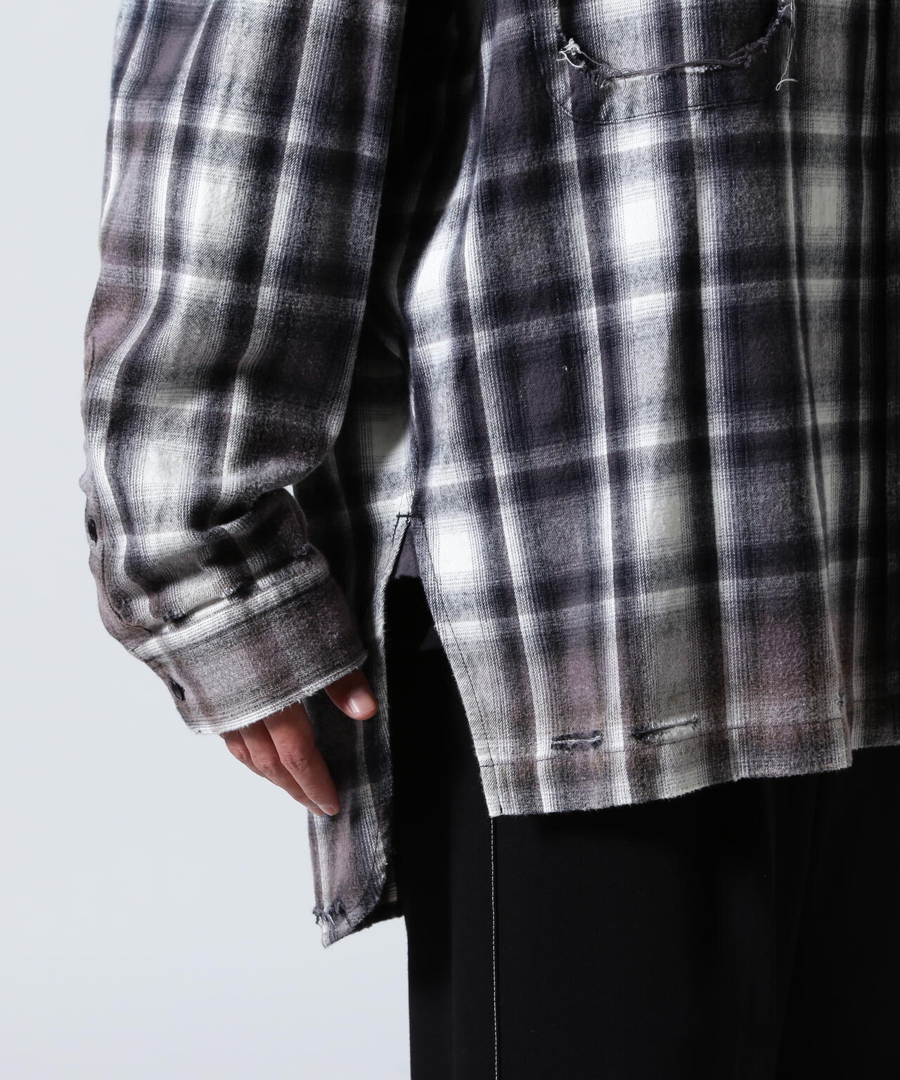 Maison MIHARAYASUHIRO/メゾン ミハラヤスヒロ/Vintage Like Check Shirt