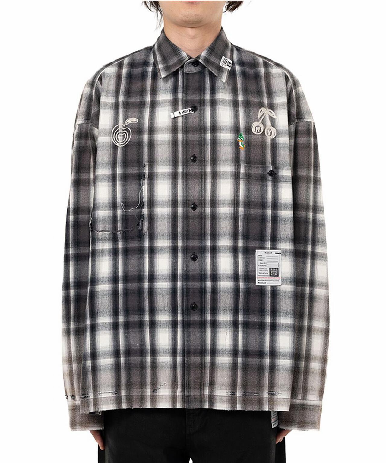 Maison MIHARAYASUHIRO/メゾン ミハラヤスヒロ/Vintage Like Check Shirt