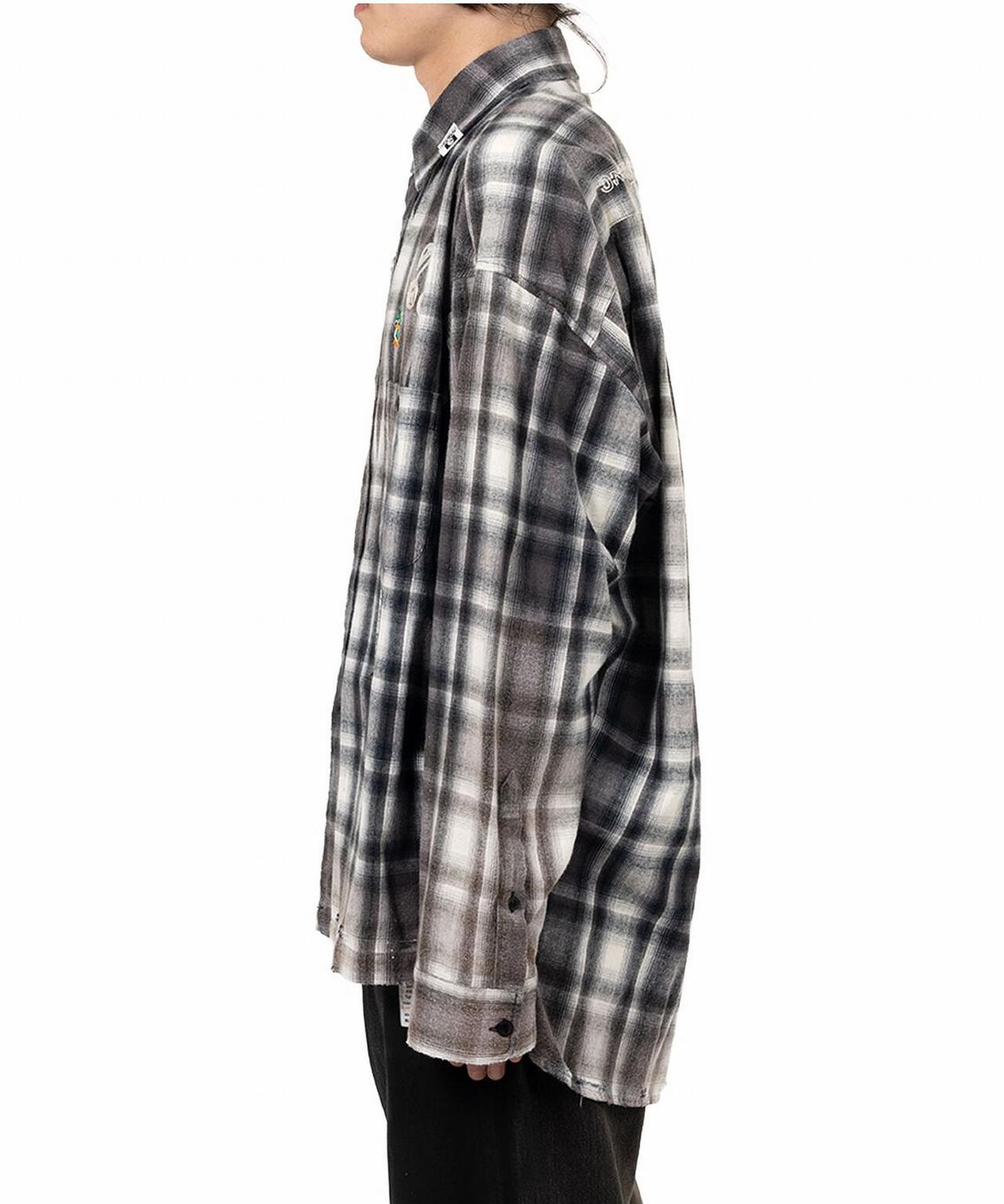 Maison MIHARAYASUHIRO/メゾン ミハラヤスヒロ/Vintage Like Check Shirt