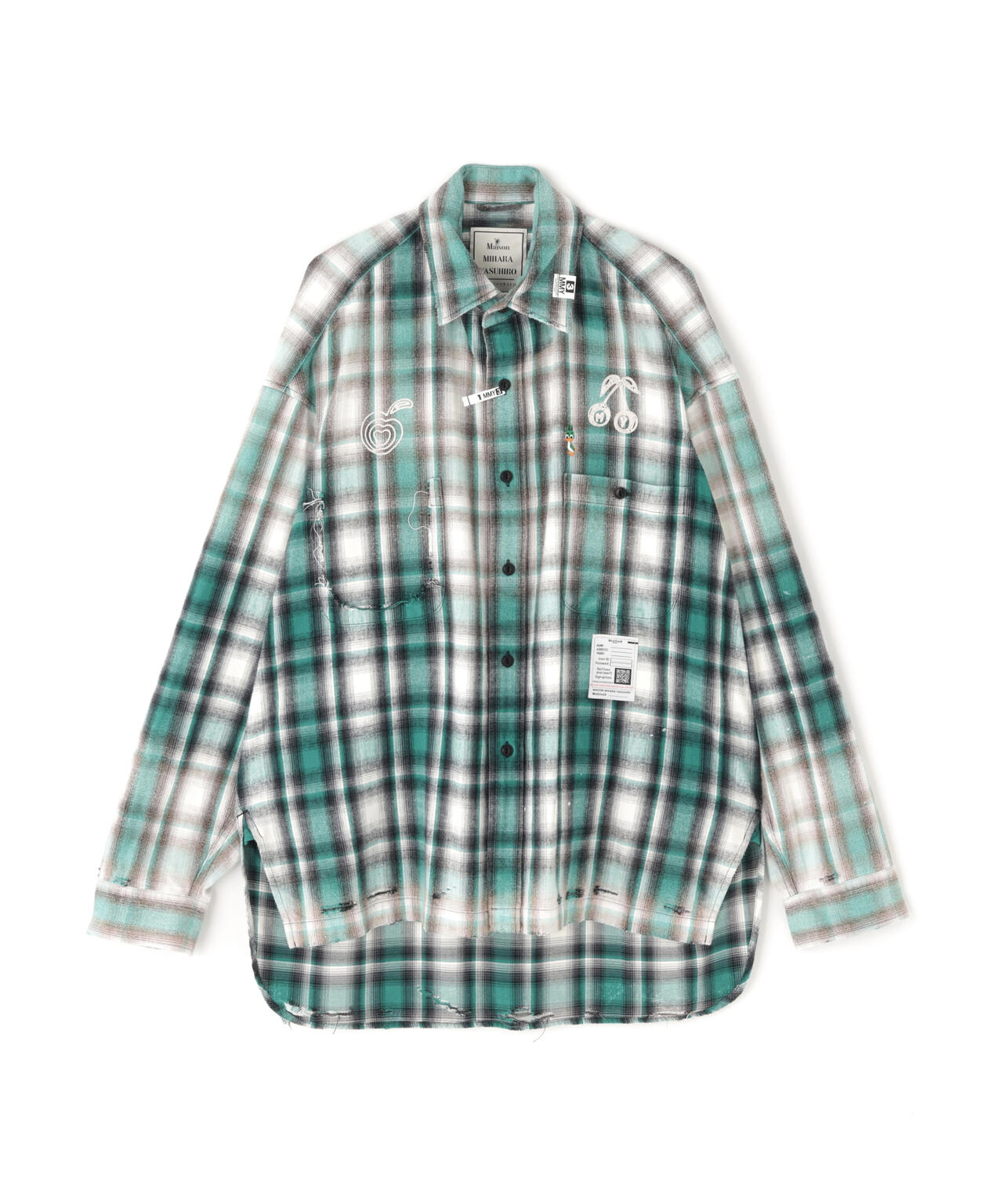 Maison MIHARAYASUHIRO/メゾン ミハラヤスヒロ/Vintage Like Check Shirt