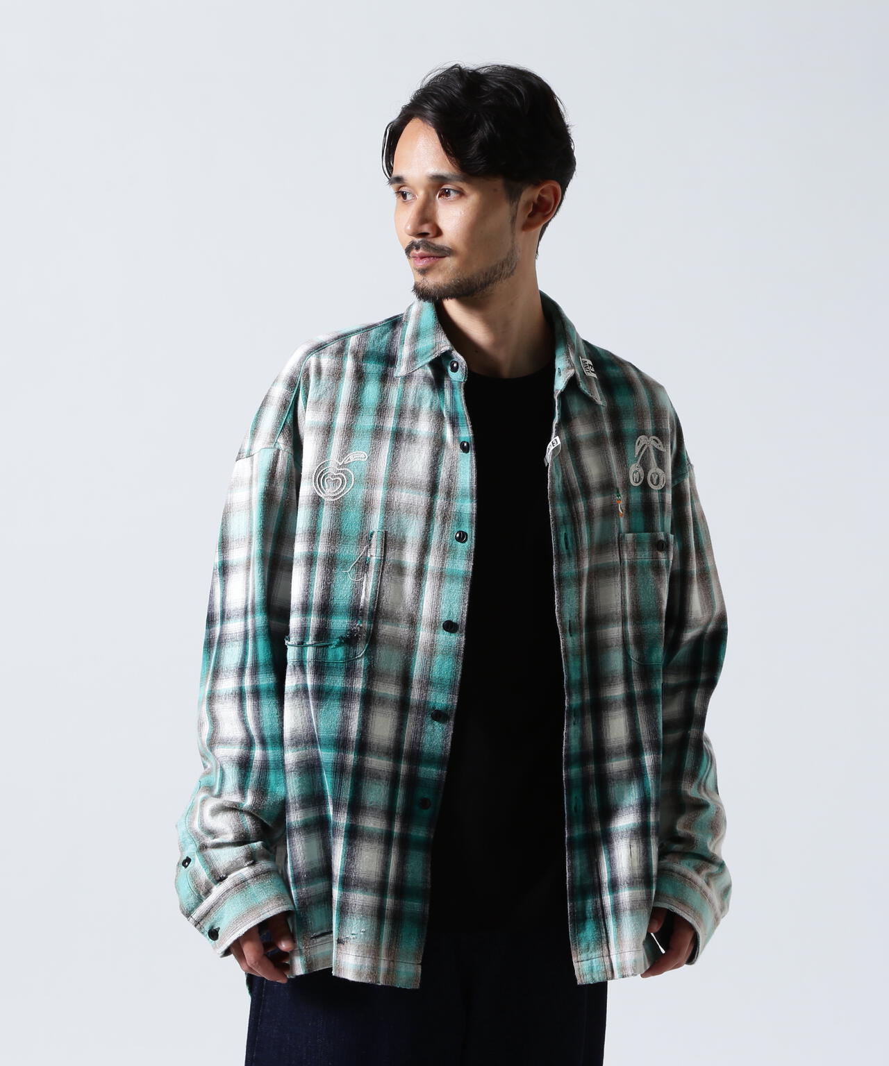 Maison MIHARAYASUHIRO/メゾン ミハラヤスヒロ/Vintage Like Check Shirt