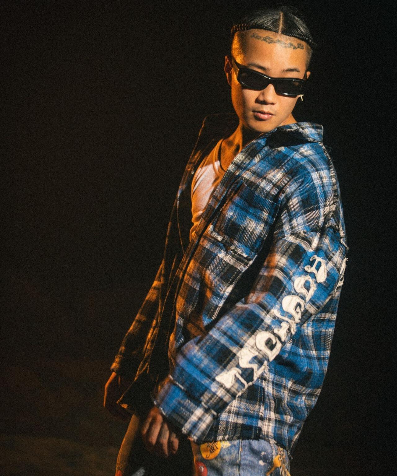 FR(13)NDS/フレンズ/DOGTOWN コラボチェックシャツ