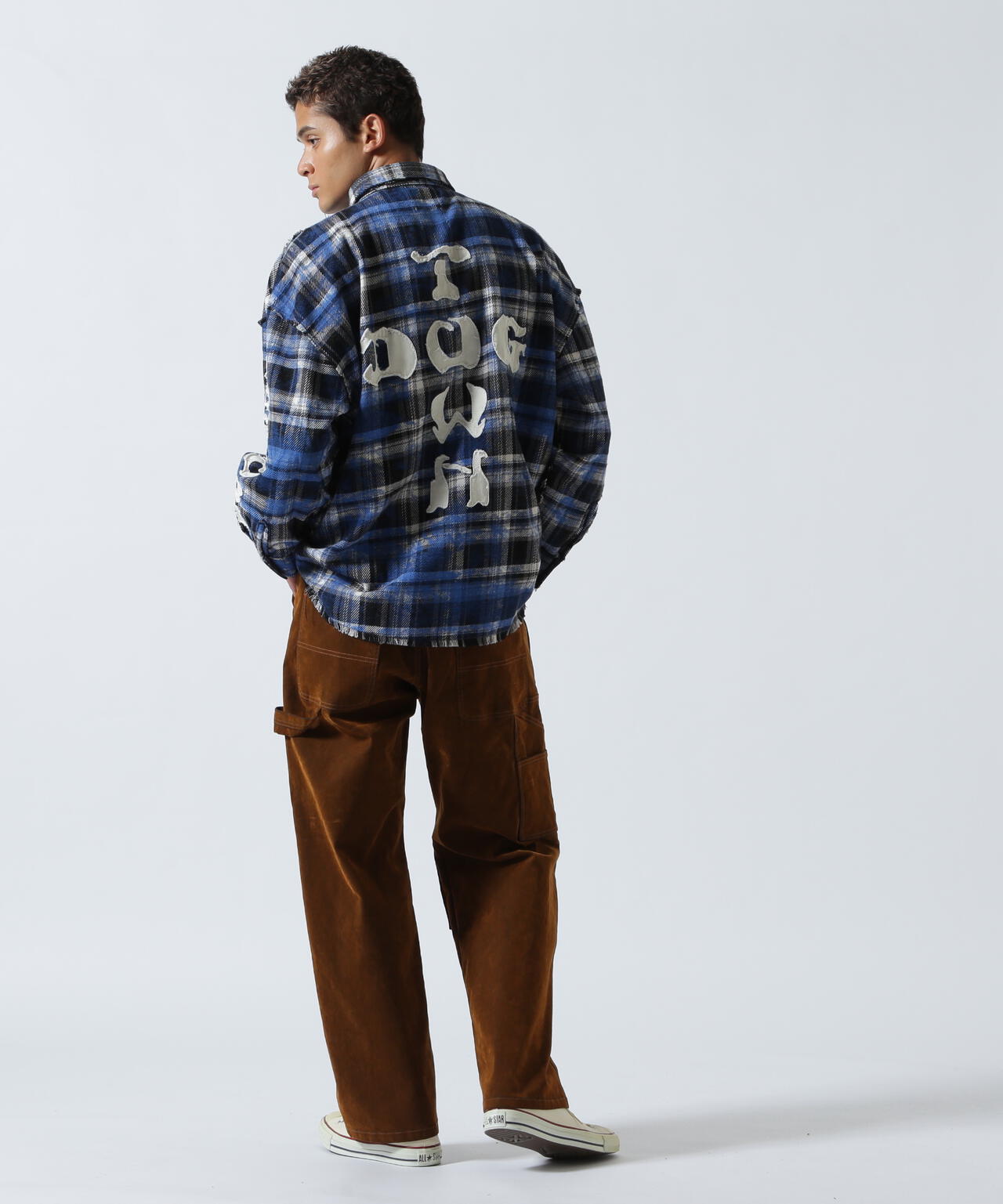 FR(13)NDS/フレンズ/DOGTOWN コラボチェックシャツ