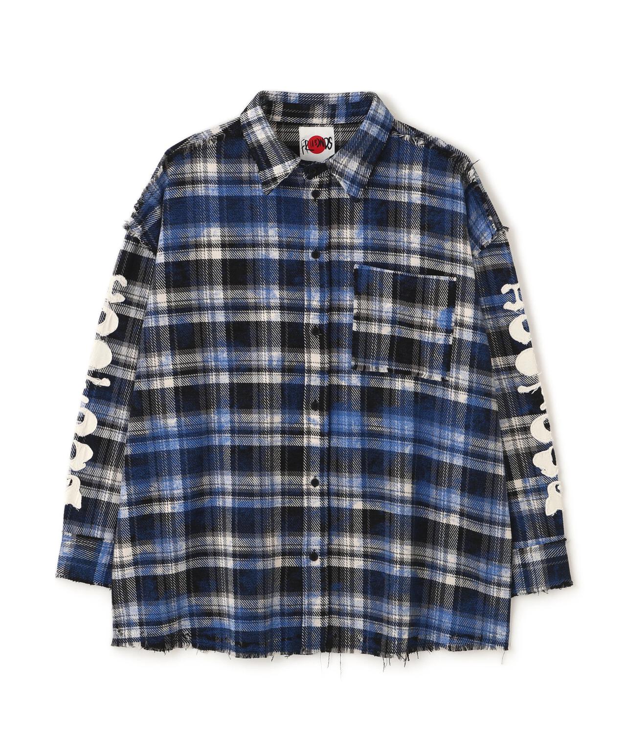 FR(13)NDS/フレンズ/DOGTOWN コラボチェックシャツ