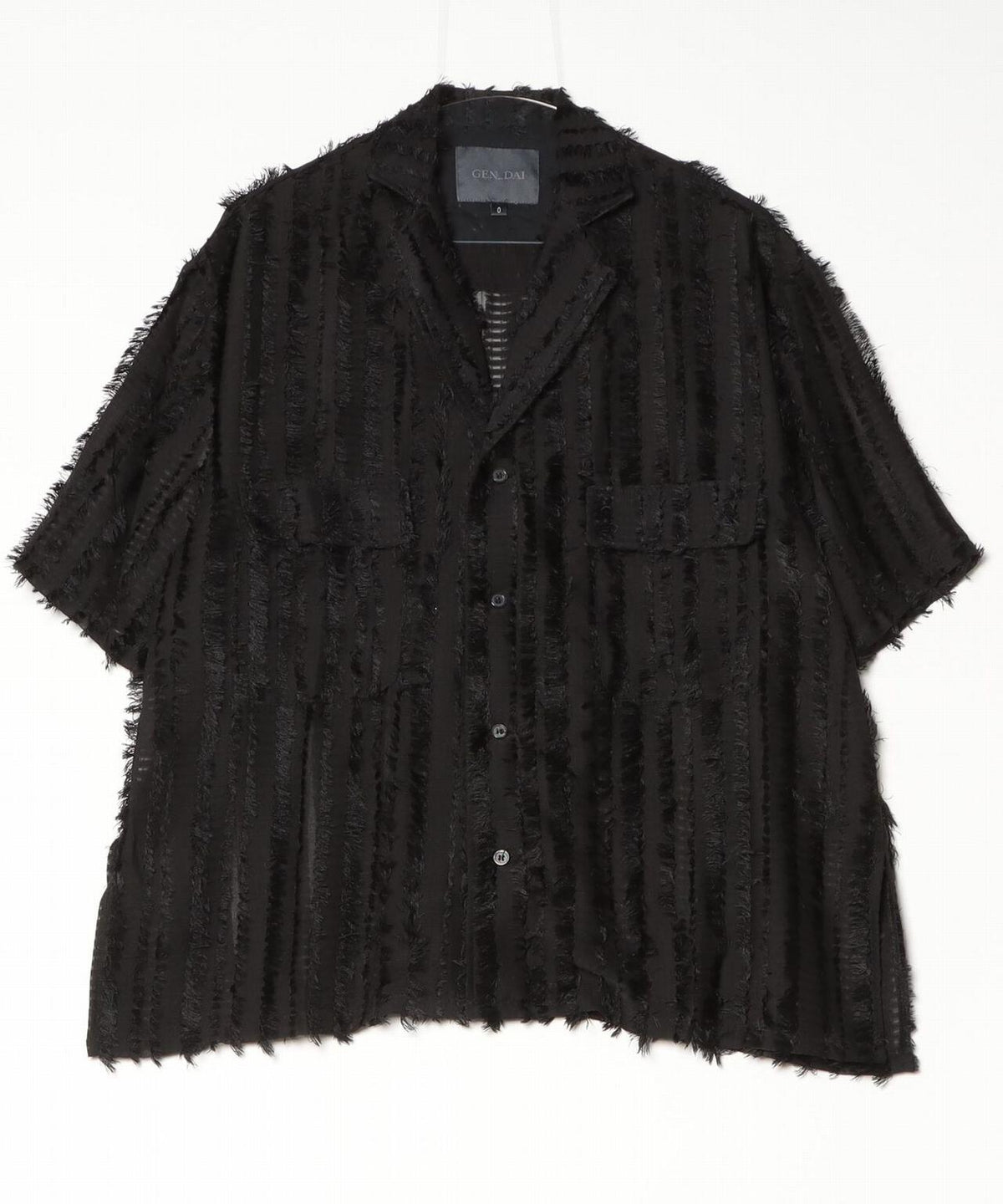 GEN_DAI/ゲンダイ/FRINGE OPEN SHIRT