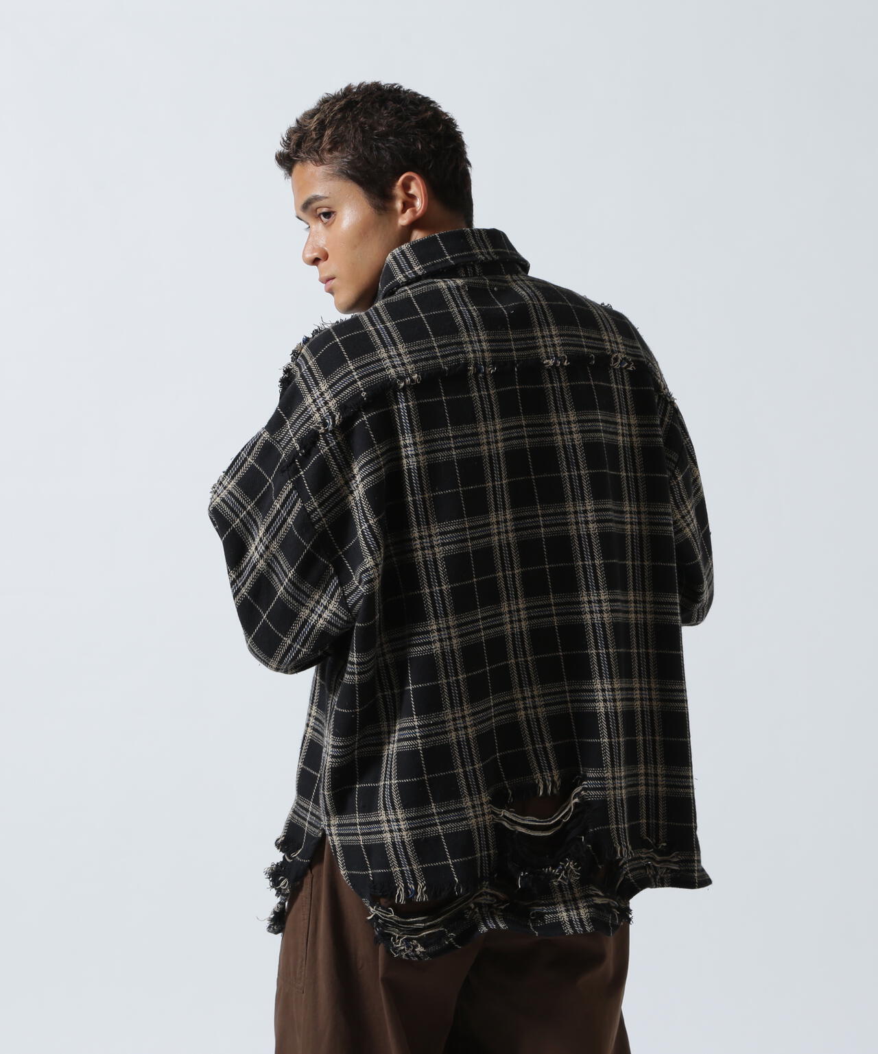 FR(13)NDS/フレンズ/PIGMENT CHECK SHIRT