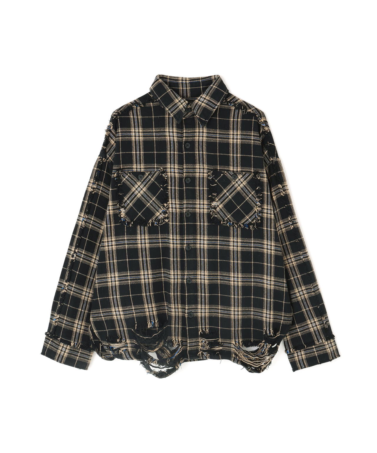 FR(13)NDS/フレンズ/PIGMENT CHECK SHIRT