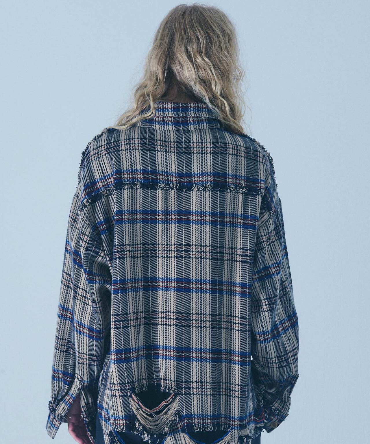 FR(13)NDS/フレンズ/PIGMENT CHECK SHIRT