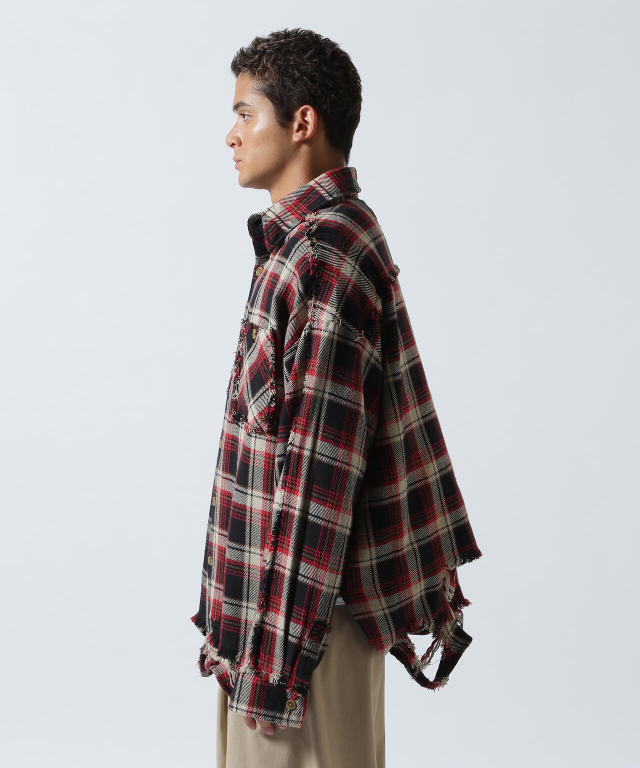 FR(13)NDS/フレンズ/PIGMENT CHECK SHIRT