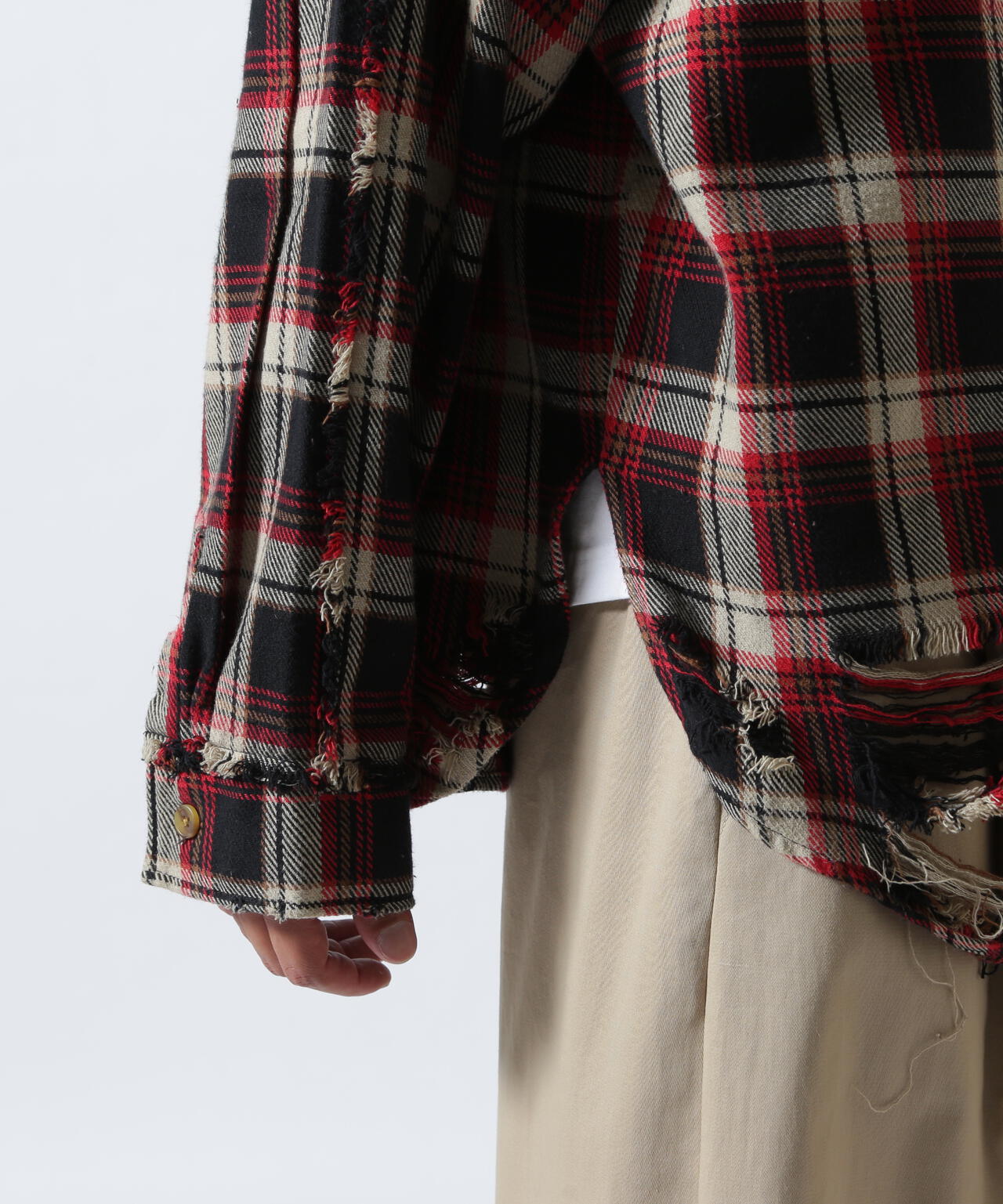 FR(13)NDS/フレンズ/PIGMENT CHECK SHIRT